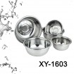 Stainless steel footed bowl