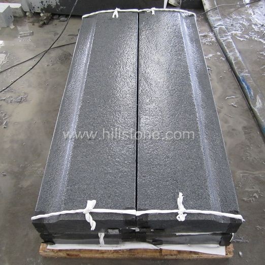 G654 Blue Black Flamed Stone Cover Elements