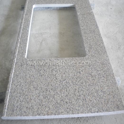 G623 Granite Countertop - Front Water Stopper