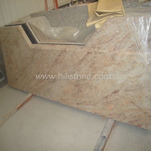 Shivakasi India Granite Countertop - Ogee Edge