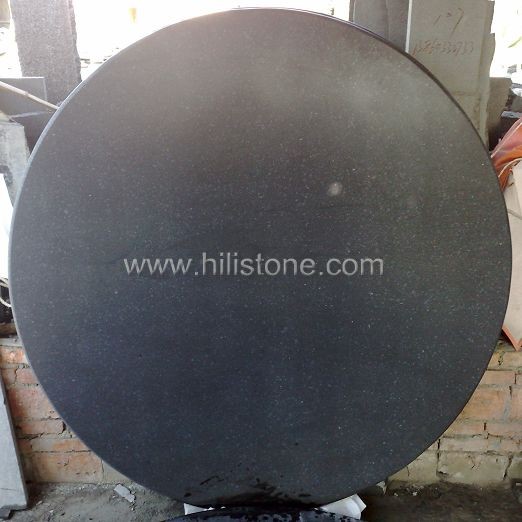G684 Black Honed Table top - Round