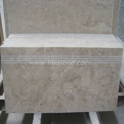 Cappuccino Beige Marble Polished Step