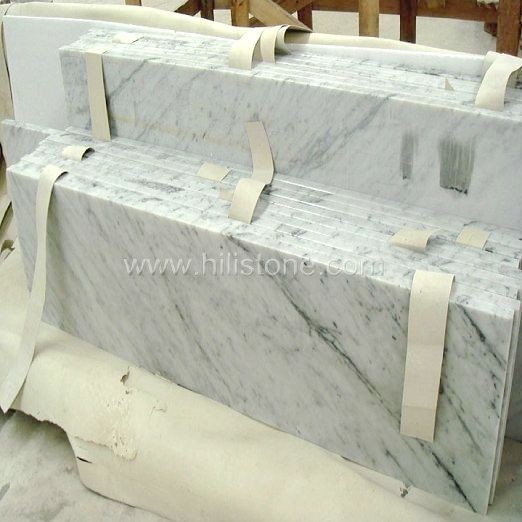 Carrara Bianco Marble Polished Step