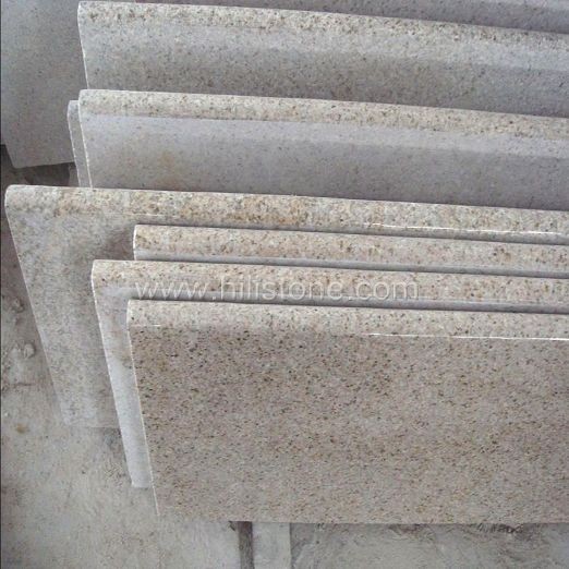 G682 Granite Polished Step with Bullnose edge