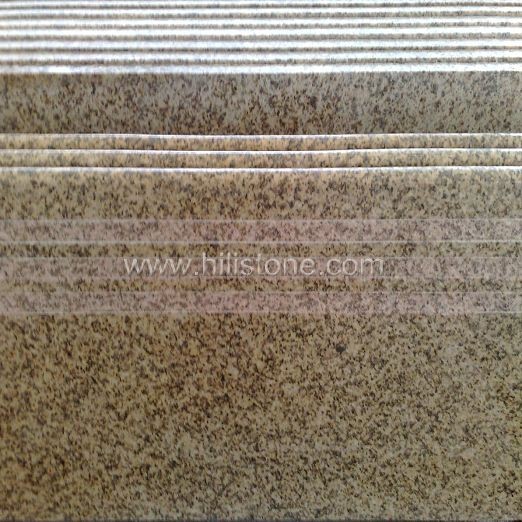 Thailand Golden Seasame Granite Polished Step