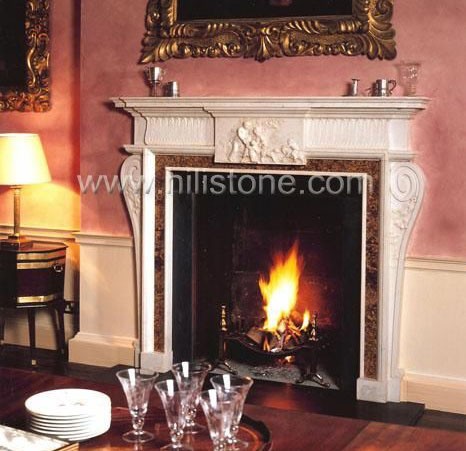 Fireplace mantel 18