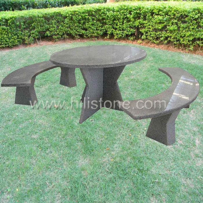 Stone furniture Table & Bench 22