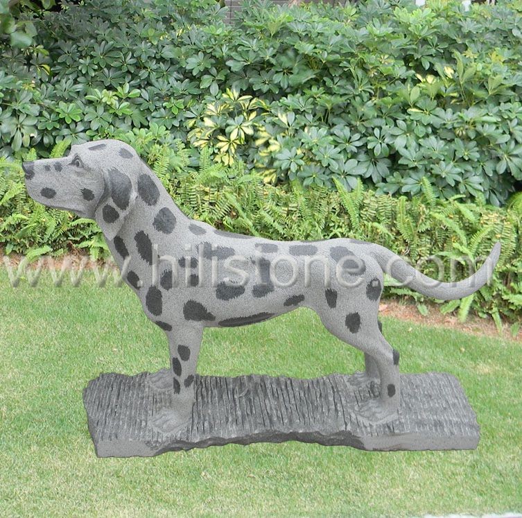 Stone Animal Sculpture Dog 18