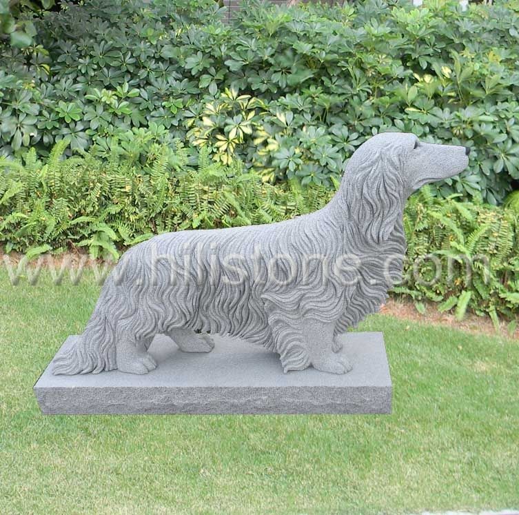 Stone Animal Sculpture Dog 8