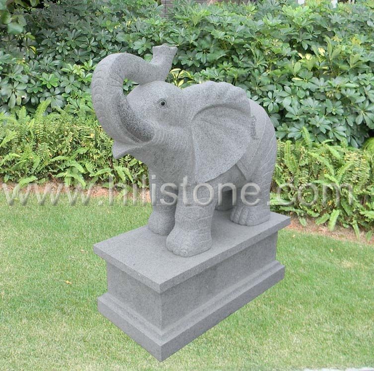 Stone Animal Sculpture Elephant 1