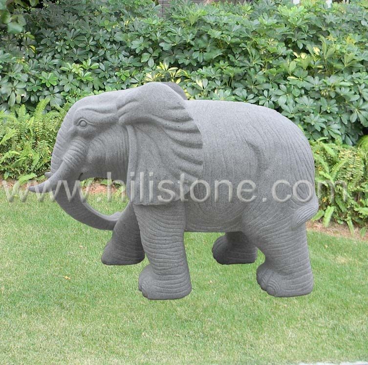 Stone Animal Sculpture Elephant 2