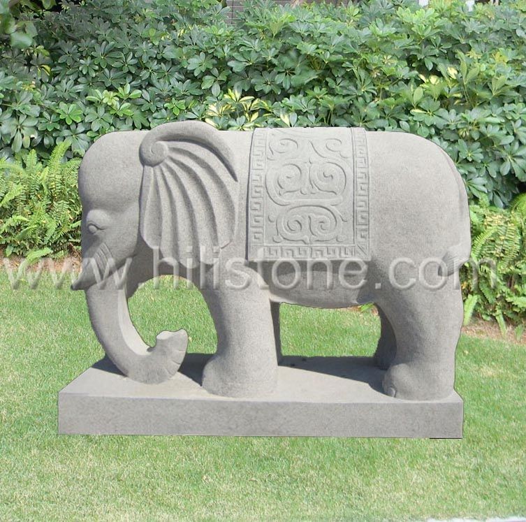 Stone Animal Sculpture Elephant 4
