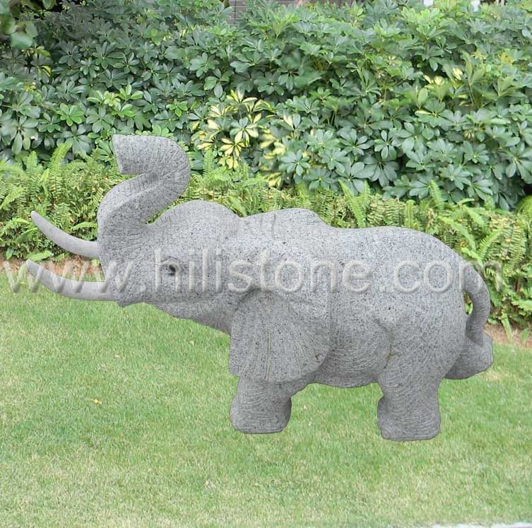 Stone Animal Sculpture Elephant 5