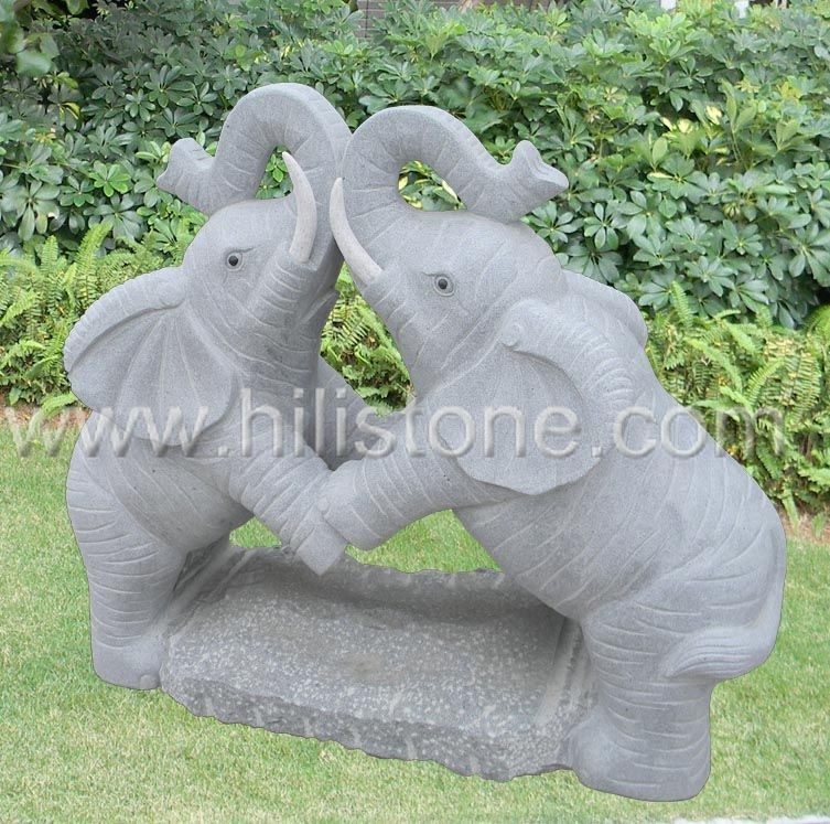 Stone Animal Sculpture Elephant 6