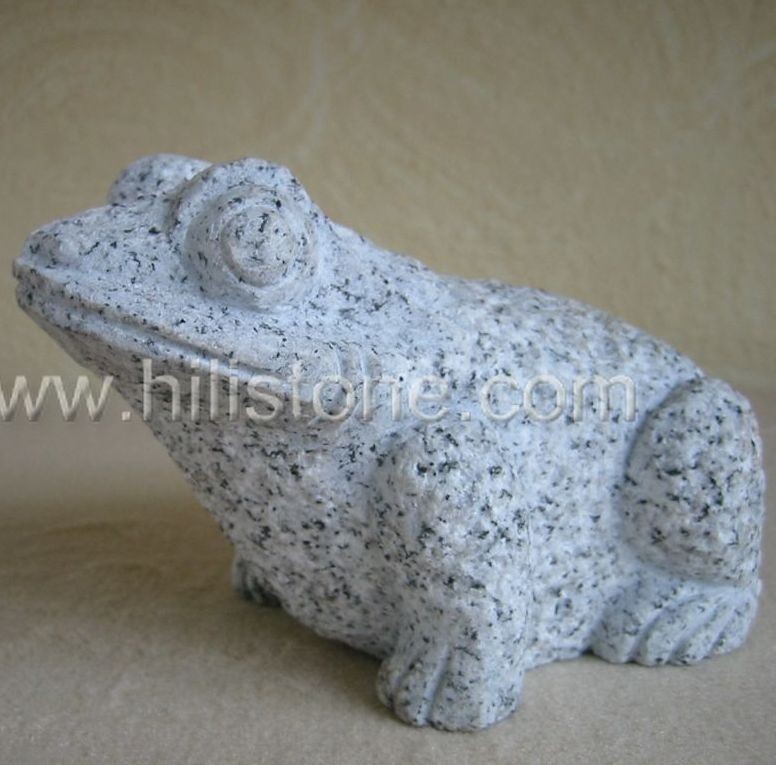 Stone Animal Sculpture Frog 1