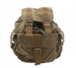 2351 100% cotton washed thick canvas backpack